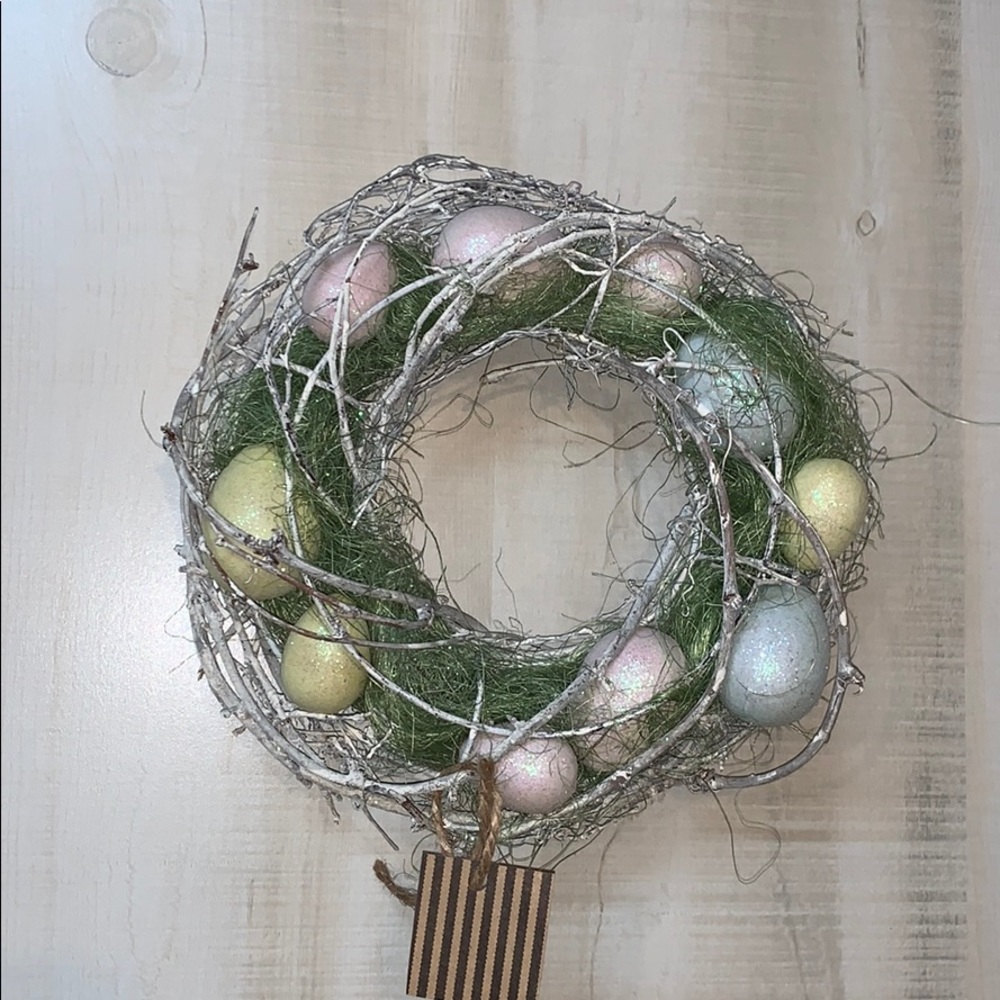 Super cut Easter egg wreath 🐣